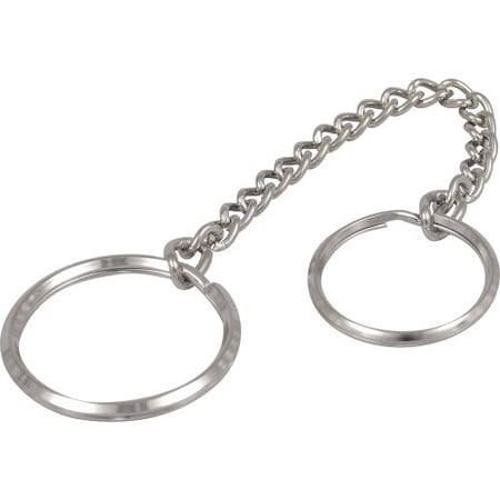 Hillman Key Chain, Silver, Metal, 5 PK 711070